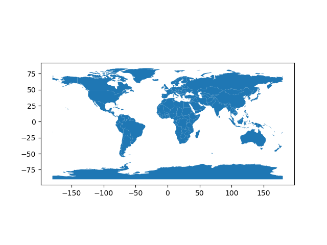 world map